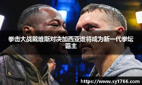 拳击大战戴维斯对决加西亚谁将成为新一代拳坛霸主