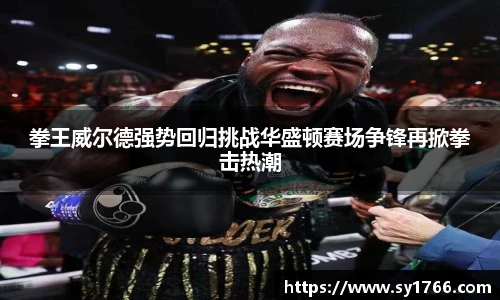 拳王威尔德强势回归挑战华盛顿赛场争锋再掀拳击热潮